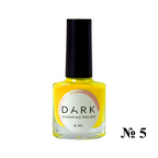 DARK STAMPING POLISH YELLOW №05, 8 ML  Article : S005