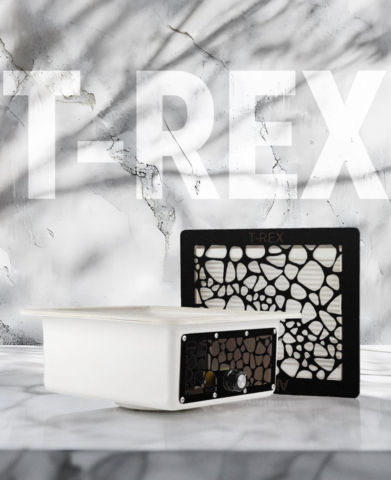 AIR MAX BUILT IN DUST COLLECTOR T-REX BLACK