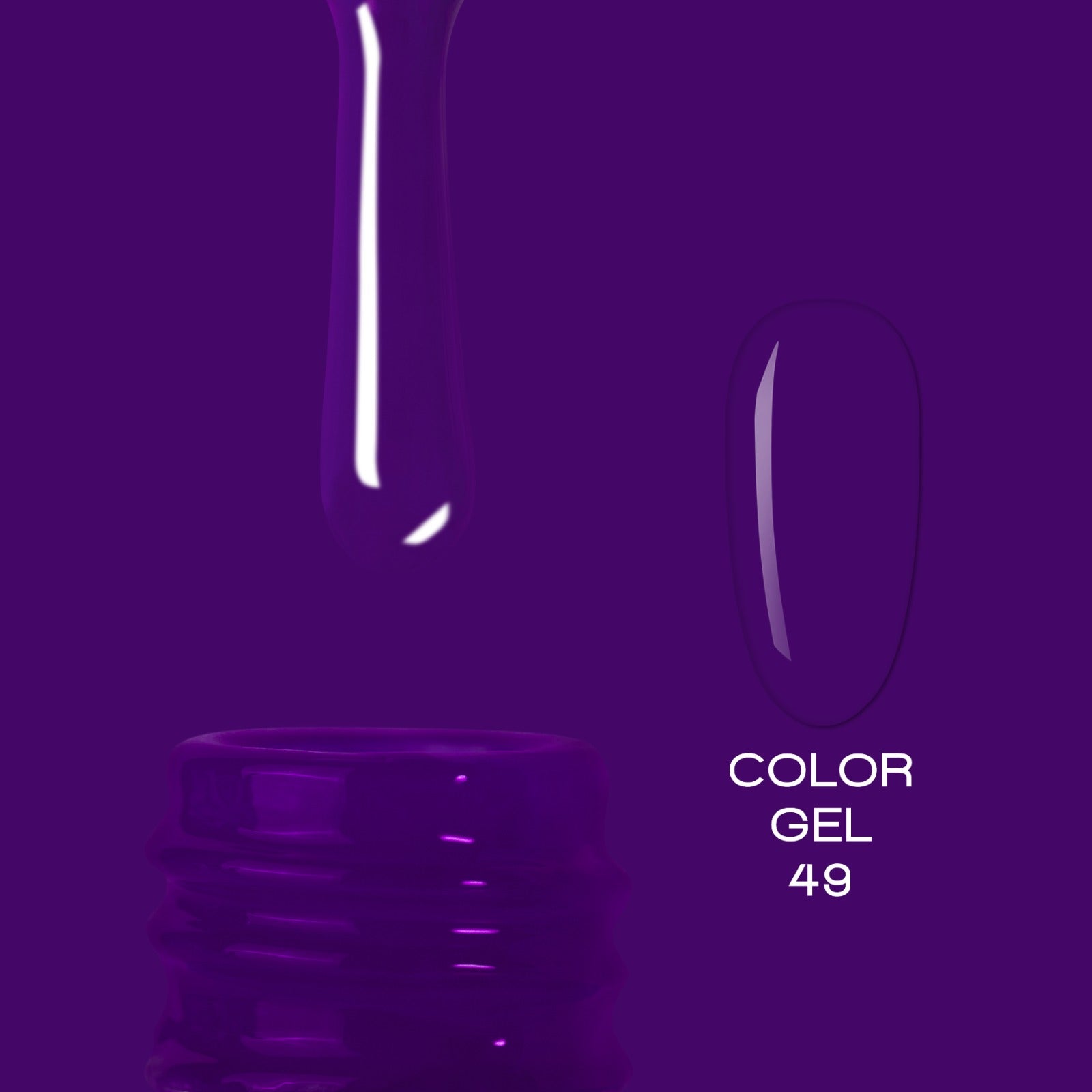 ELITE EMBRACE Professional Color Gel 49 10ml ECG4910