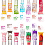 Ruby Kisses Broadway Vita-Lip Clear Lip Gloss (8 Pack), Ultra-Hydrating & Soothing Formula with Vitamins, High-Shine Non-Sticky Finish Lip Balm with Mint, Rosehip, Coconut, Mango, Argan, Honey, Shea