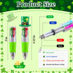 CZWZ 20Pcs Mini Multicolor Pens in One 4-in-1 Cute Pens Bulk for Kids, Fun Kawaii Ballpoint Pens for Birthdays and Children's Party Favors Gifts Teacher School Supplies