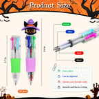 CZWZ 20Pcs Mini Multicolor Pens in One 4-in-1 Cute Pens Bulk for Kids, Fun Kawaii Ballpoint Pens for Birthdays and Children's Party Favors Gifts Teacher School Supplies