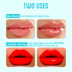 Ruby Kisses Broadway Vita-Lip Clear Lip Gloss (8 Pack), Ultra-Hydrating & Soothing Formula with Vitamins, High-Shine Non-Sticky Finish Lip Balm with Mint, Rosehip, Coconut, Mango, Argan, Honey, Shea