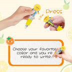CZWZ 20Pcs Mini Multicolor Pens in One 4-in-1 Cute Pens Bulk for Kids, Fun Kawaii Ballpoint Pens for Birthdays and Children's Party Favors Gifts Teacher School Supplies