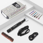 Crown™ Nail Lamp & Wand™ Nail Drill Bundle – Crystal Diamond