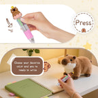 CZWZ 20Pcs Mini Multicolor Pens in One 4-in-1 Cute Pens Bulk for Kids, Fun Kawaii Ballpoint Pens for Birthdays and Children's Party Favors Gifts Teacher School Supplies