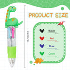 CZWZ 20Pcs Mini Multicolor Pens in One 4-in-1 Cute Pens Bulk for Kids, Fun Kawaii Ballpoint Pens for Birthdays and Children's Party Favors Gifts Teacher School Supplies