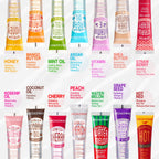 Ruby Kisses Broadway Vita-Lip Clear Lip Gloss (8 Pack), Ultra-Hydrating & Soothing Formula with Vitamins, High-Shine Non-Sticky Finish Lip Balm with Mint, Rosehip, Coconut, Mango, Argan, Honey, Shea