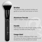 Makeup Brushes Set, Mlemle Professional 26 Pcs Makeup Kit, Include Powder Foundation Concealers Blush Eye shadows Eyebrow 21 Pcs Makeup Brushes and 2 Powder Puff, 3 Makeup Sponge(A01-Pink)