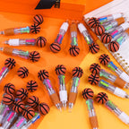 CZWZ 20Pcs Mini Multicolor Pens in One 4-in-1 Cute Pens Bulk for Kids, Fun Kawaii Ballpoint Pens for Birthdays and Children's Party Favors Gifts Teacher School Supplies