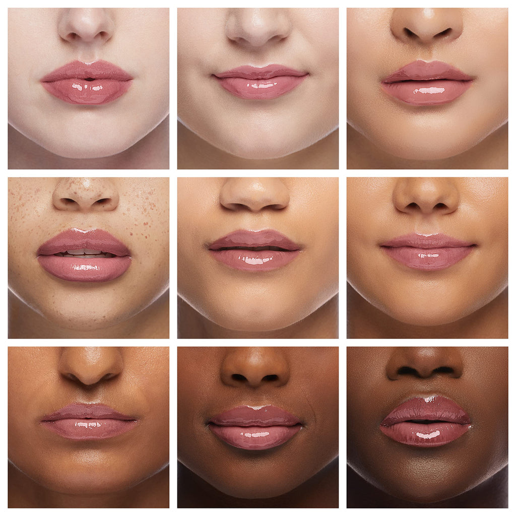 Ruby Kisses Broadway Vita-Lip Clear Lip Gloss (8 Pack), Ultra-Hydrating & Soothing Formula with Vitamins, High-Shine Non-Sticky Finish Lip Balm with Mint, Rosehip, Coconut, Mango, Argan, Honey, Shea