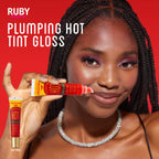 Ruby Kisses Broadway Vita-Lip Clear Lip Gloss (8 Pack), Ultra-Hydrating & Soothing Formula with Vitamins, High-Shine Non-Sticky Finish Lip Balm with Mint, Rosehip, Coconut, Mango, Argan, Honey, Shea