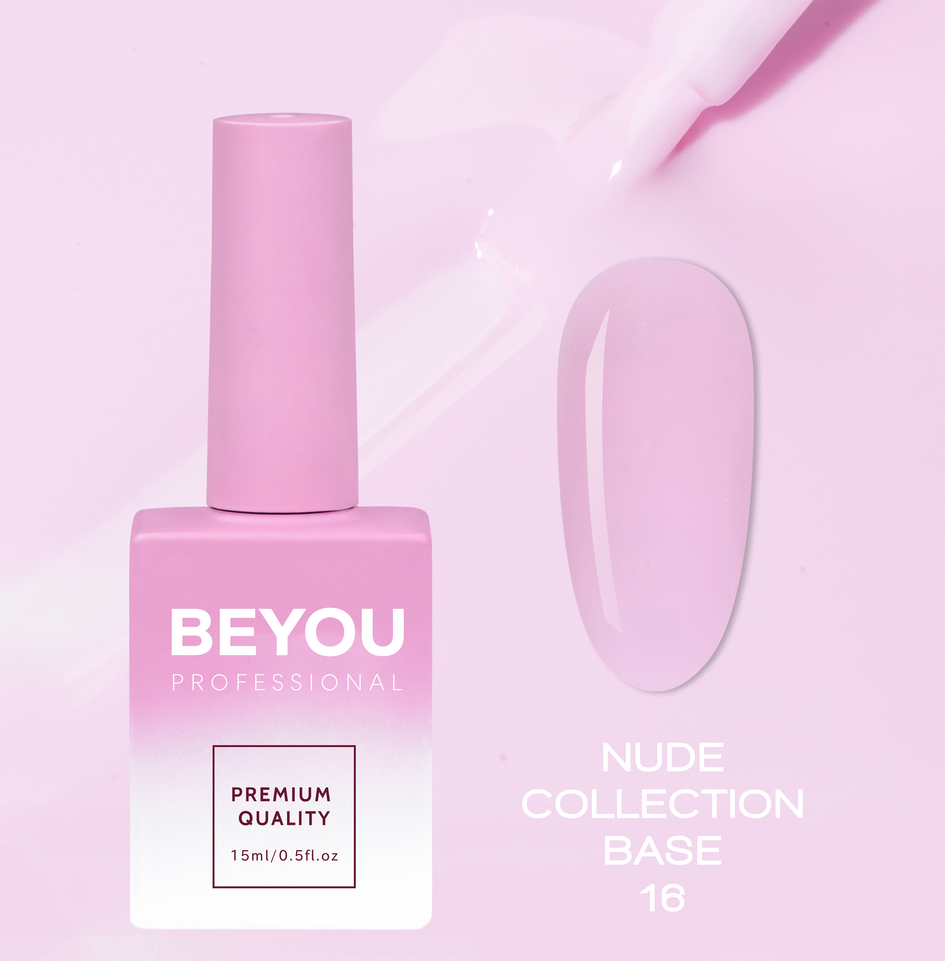 BEYOU Professional Nude collection Base 16 15 ML