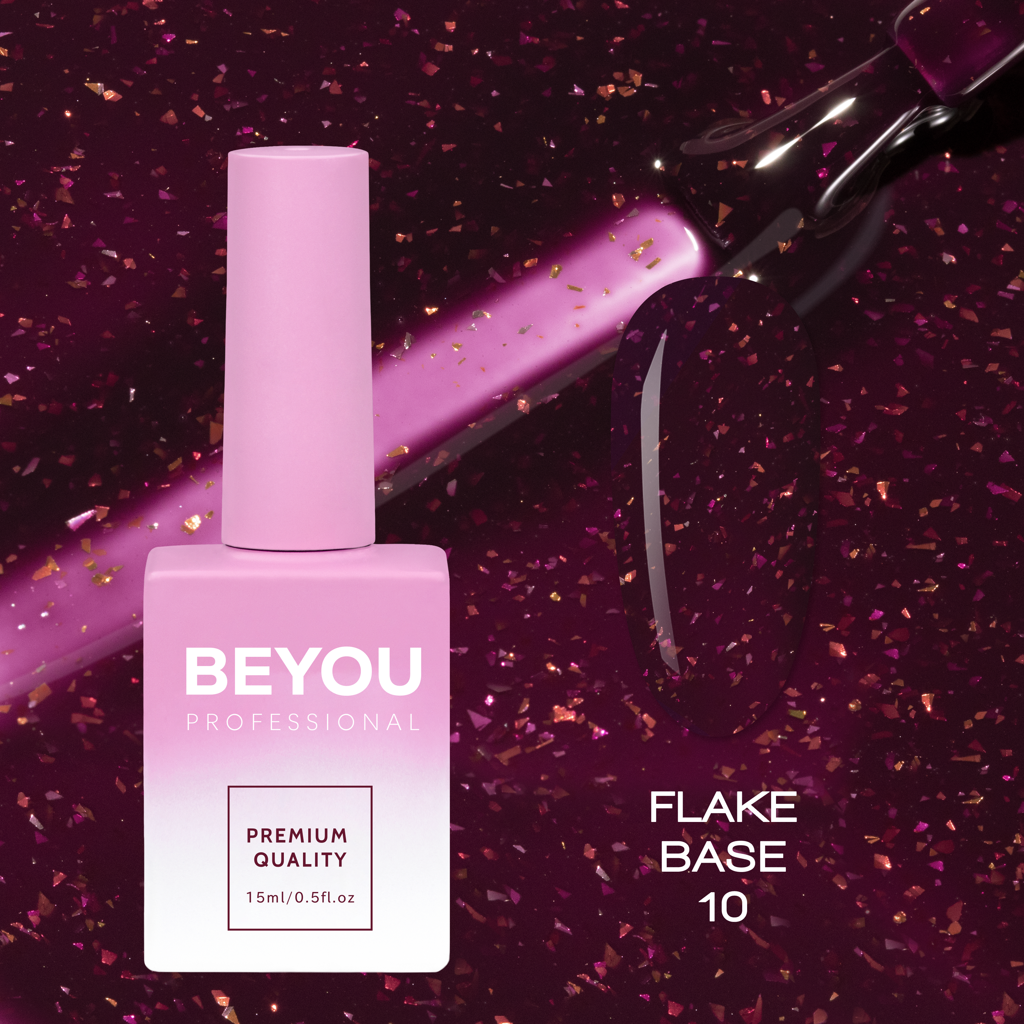 BEYOU Professional Flake base 10(Fall collection) 15ML