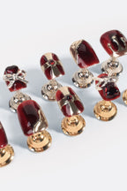 Maroon Castle | Pro Handmade Gel Nails