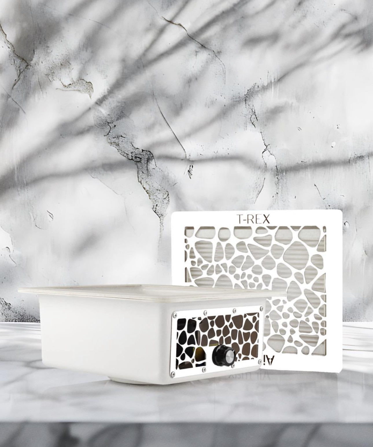 AIR MAX BUILT IN DUST COLLECTOR T-REX WHITE