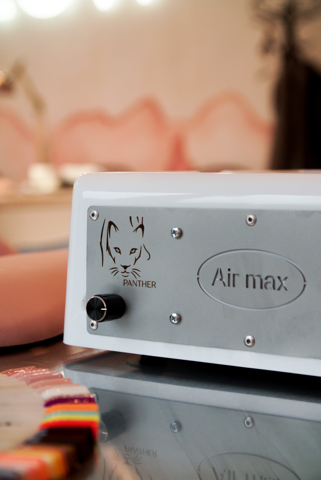 Air Max Panther Nail Dust Collector with HEPA Filter – Professional Nail Table Vacuum