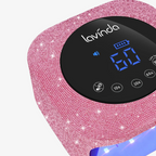 Crown™ Nail Lamp - Pink Diamond - 54W Rechargeable UV/LED