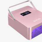 NovaGlow™ Pro Nail Lamp - Rose Gold - 60W Rechargeable UV/LED