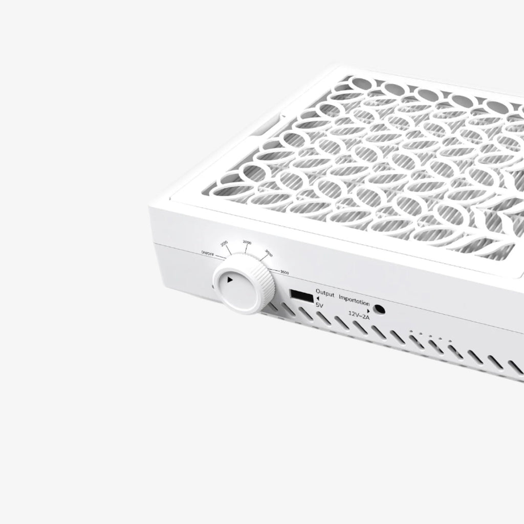 Pure™ Lite Nail Dust Collector - White