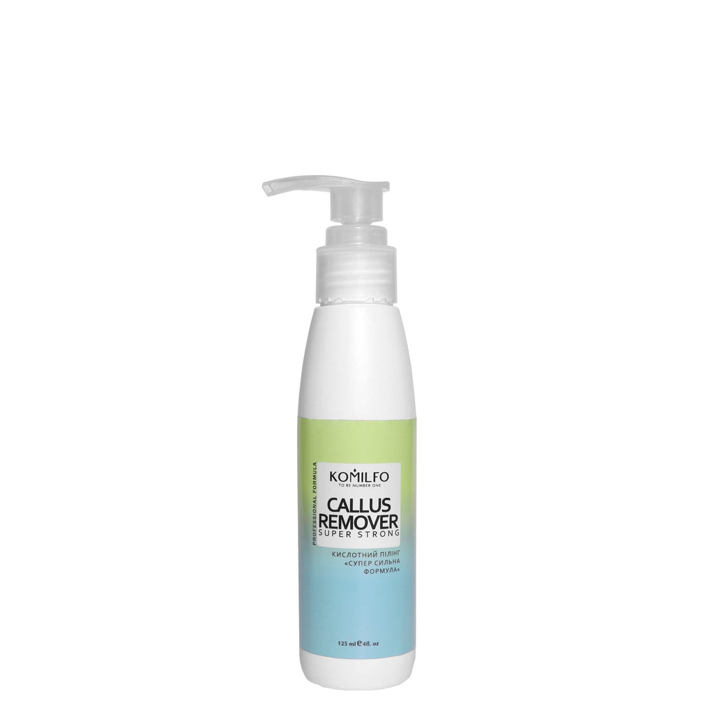 KOMILFO CALLUS REMOVER “SUPER STRONG FORMULA” – PEELING FOR PEDICURE, 125 ML 121001
