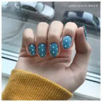 Komilfo GEL POLISH DELUXE SERIES D130 (DARK, GRAY-BLUE, ENAMEL), 8 ML