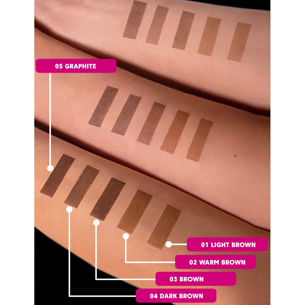 ZOLA EYEBROW TINT WITH COLLAGEN 04 DARK BROWN 15ML 05315