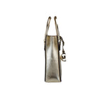 Michael Kors Mercer XS Pale Gold North South Crossbody Bag