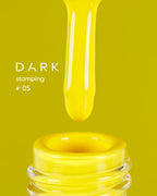 DARK STAMPING POLISH YELLOW №05, 8 ML  Article : S005
