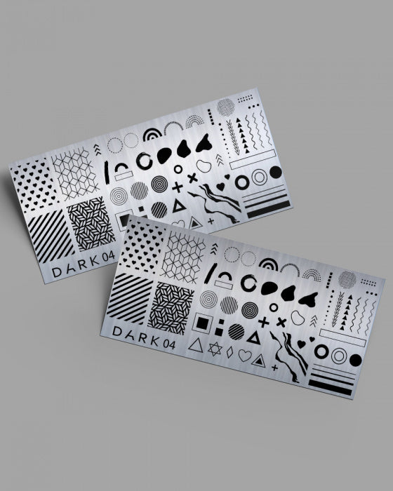 DARK 04 STAMPING PLATE  Article : DARK04