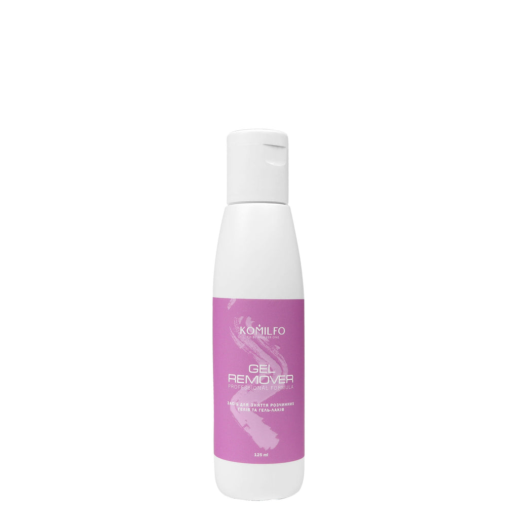 KOMILFO GEL REMOVER – SOAK OFF GEL AND GEL POLISH REMOVER, 125 ML 121012