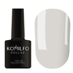 Komilfo Gel Polish Deluxe Series D072 (light blue-gray, with barely noticeable shimmer ), 8 ml