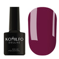 KOMILFO GEL POLISH DELUXE SERIES D093 (EVENING MARSALA, ENAMEL), 8 ML