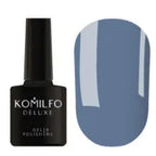 Komilfo GEL POLISH DELUXE SERIES D130 (DARK, GRAY-BLUE, ENAMEL), 8 ML
