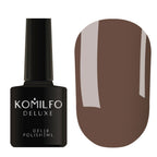 KOMILFO GEL POLISH DELUXE SERIES D234 (BROWN-GRAY, ENAMEL), 8 ML 111234
