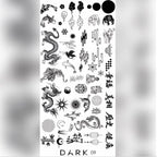 DARK 09 STAMPING PLATE  DARK09