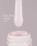 DARK STAMPING POLISH MILK PINK №35, 8 ML  Article : S035
