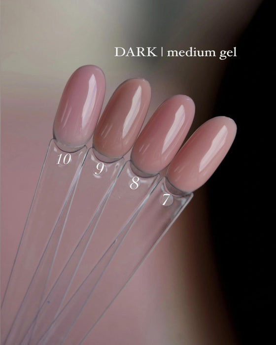 DARK MEDIUM GEL №10, 30 ML (WITHOUT BRUSH) Article : DMG1030