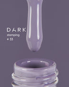 DARK STAMPING POLISH GRAY №33, 8 ML   Article : S033
